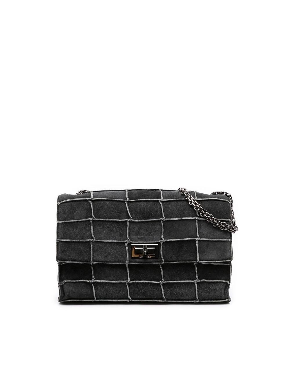 Chanel Identification Suede Patchwork #370060C12B